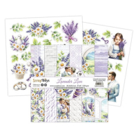 ScrapBoys Lavender Love 8x8 Inch Paper Pad (SB-LALO-10)